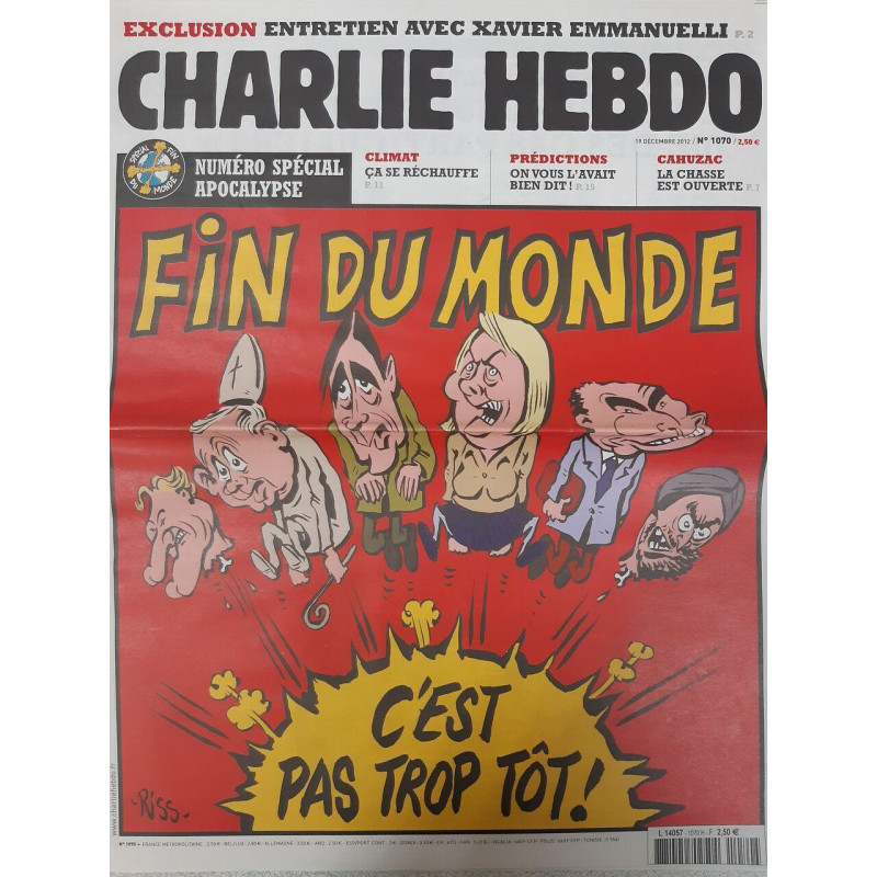 Charlie Hebdo N° 1070
