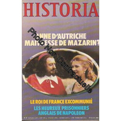 Historia n° 416 : Anne d'Autriche maitresse de Mazarin ? - Le roi...
