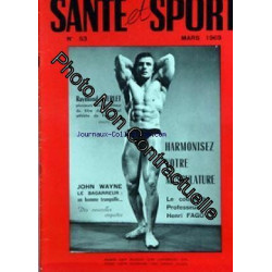 SANTE ET SPORT [No 53] du 01/03/1969 - RAYMOND EVERLET - JOHN...