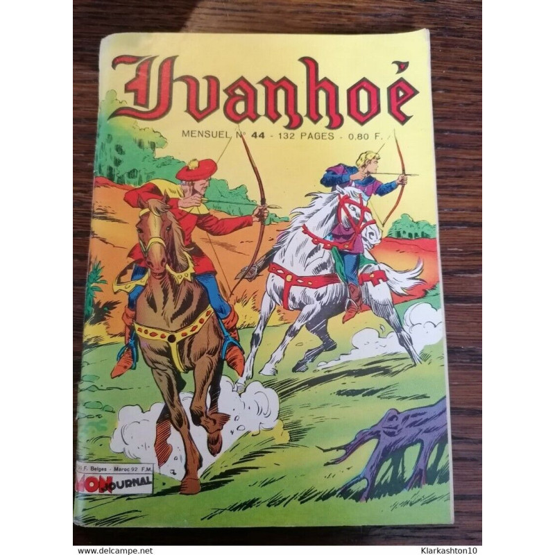 Ivanhoé n44 Collection Mon Journal octobre 1963