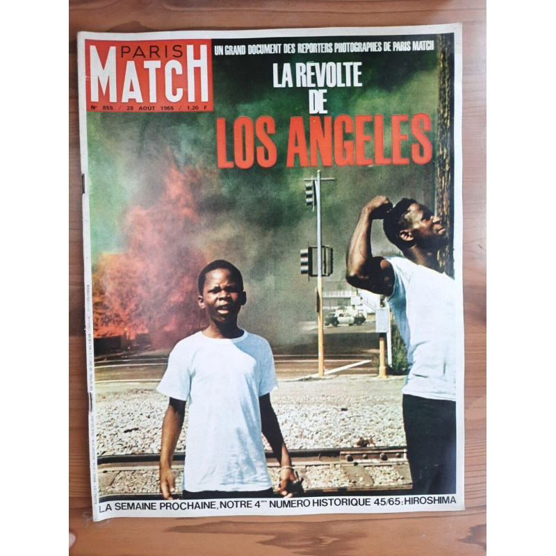 Paris Match Nº 855 Aout 1965