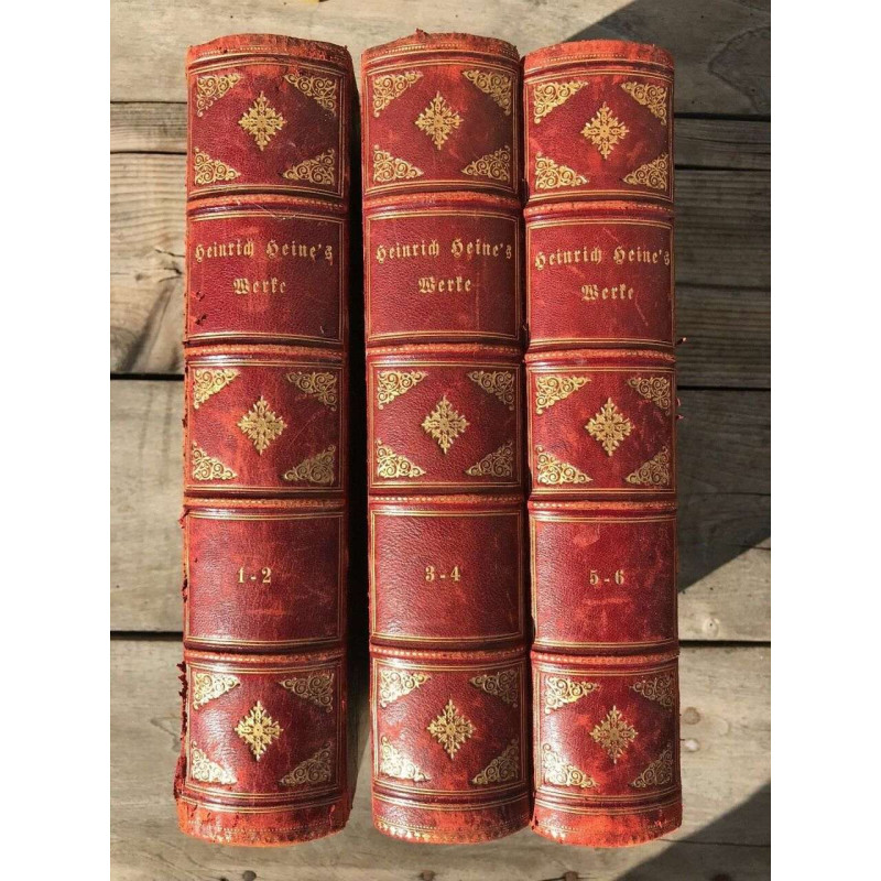 Heinrich Heine's Werke. Tome 1-3 Sigmund Bensinger