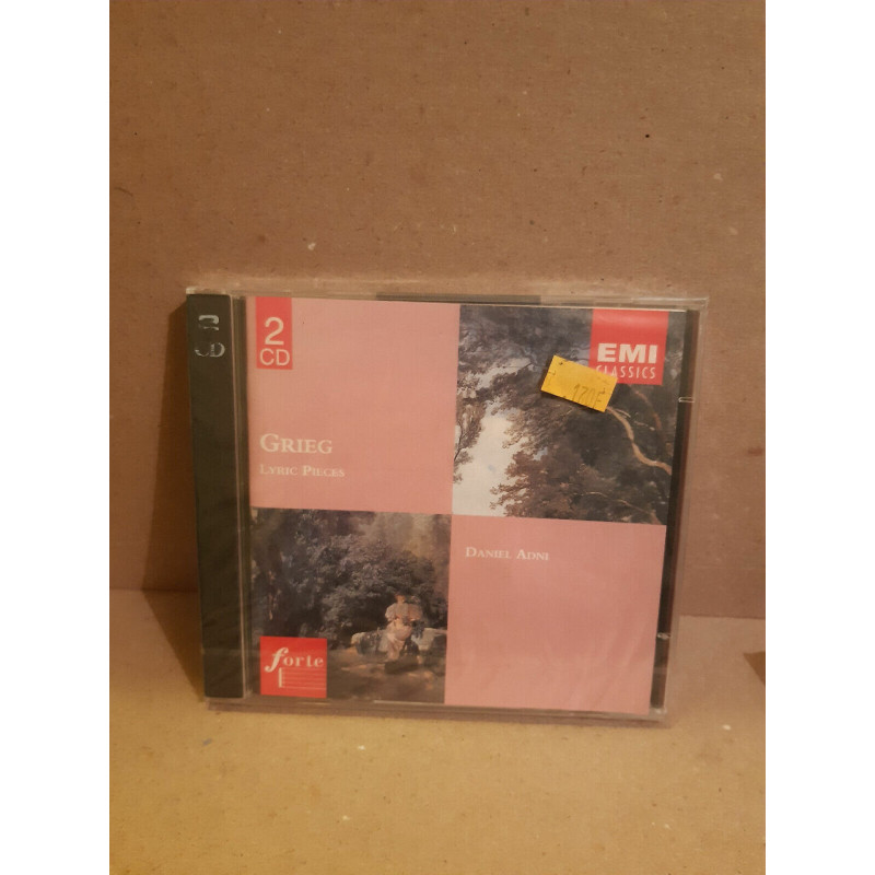 Grieg Lyric Pieces - Daniel Adni 2 CD NEUF SOUS BLISTER