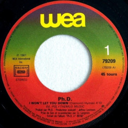 I Won't Let You Down