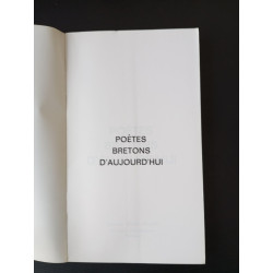 Poètes bretons d'aujourd'hui