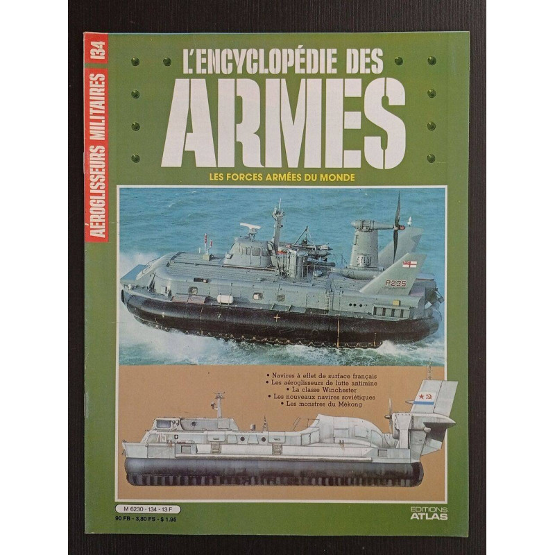 Revue Atlas - L'encyclopédie des armes N° 134