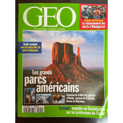 Geo Nº 194 Un Nouveau Monde Les Grands Parcs américains 1995