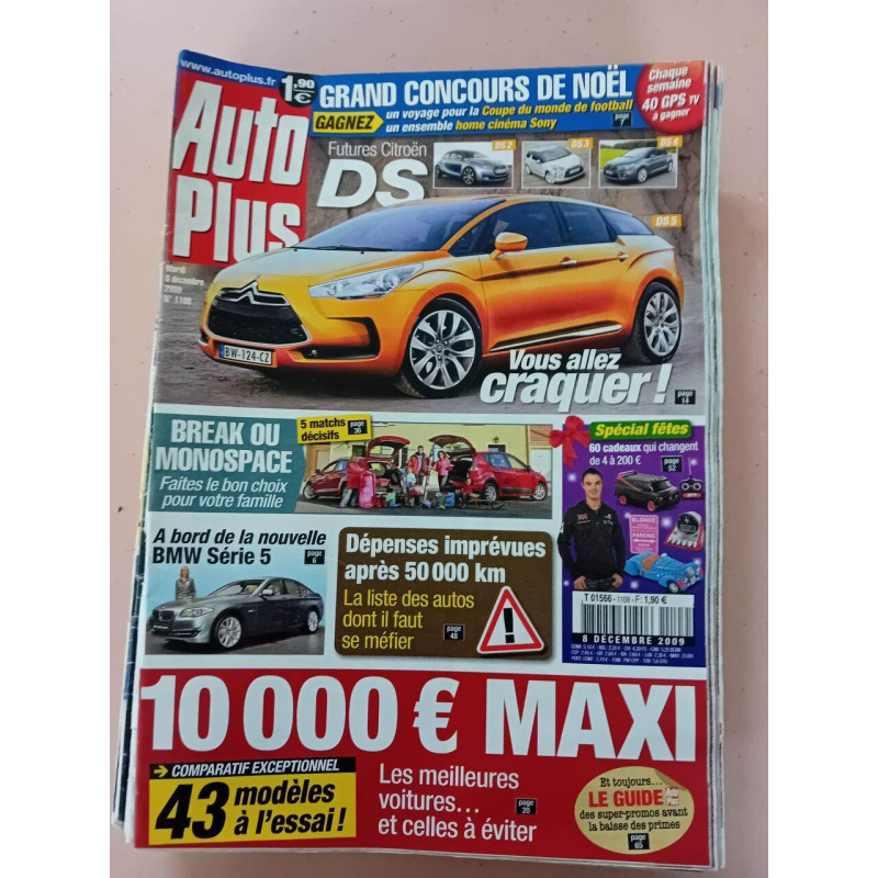 Revue Auto Plus N° 1108