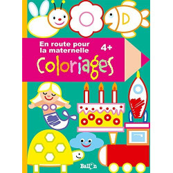 Mon livre de coloriages pour la moyenne section