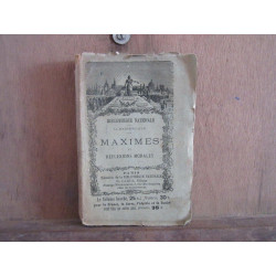 Bibliothèque nationalela Rochefoucauld MAXIMES et réflections morales