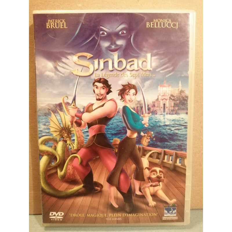 Sinbad La Légende des sept mers DVD