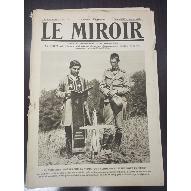 Le Miroir N° 110 - 1916