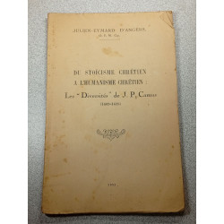 Du stoïcisme chrétien à l'humanisme chrétien : Les "Diversités" de...