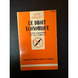 Le droit économique