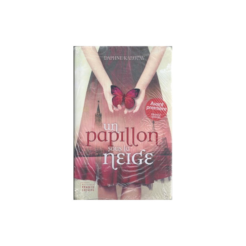 Un papillon sous la Neige