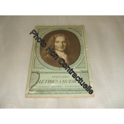 VOLTAIRE "LETTRES CHOISIES"classiques illustrés vaubourdolle N°83...