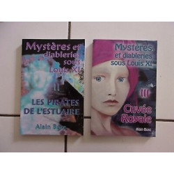 lot ALAIN BOSC Mystères et Diableries sous Louis XI tomes 2 et 3...