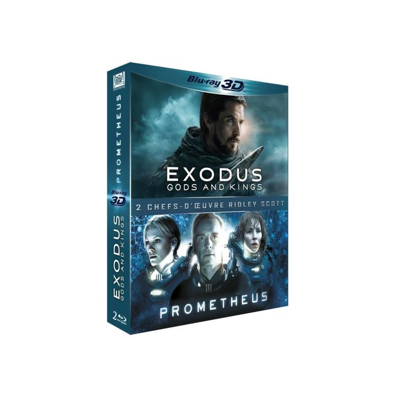 Exodus : Gods and Kings + Prometheus [Combo Blu-ray 3D + Blu-ray...