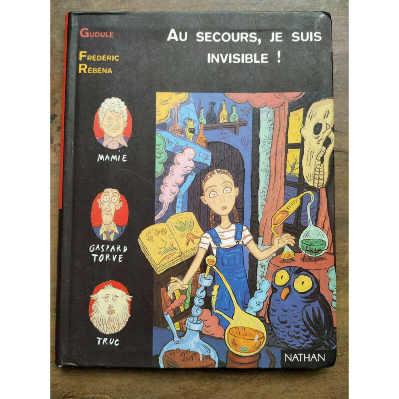 gudule Frédéric rébéna Au secours je suis invisible