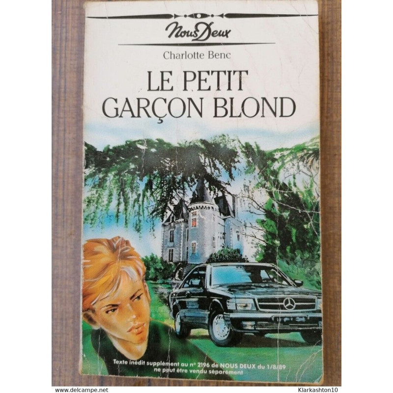 Le petit garçon blond Charlotte Benc Collection Nous deux