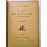 Catalogue des antiquités grecques et romaines