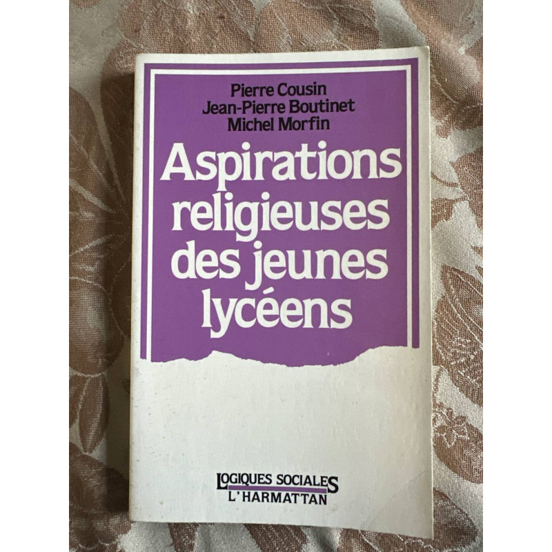 Aspirations Religieuses Djeunes Lyceens