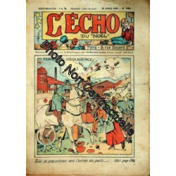 ECHO DU NOEL [No 1182] du 30/04/1933 - TERRIBLE NEGLIGENCE