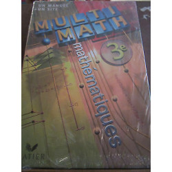 Multi math 3e mathématiques Hatier