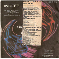 Last Night A D.J. Saved My Life