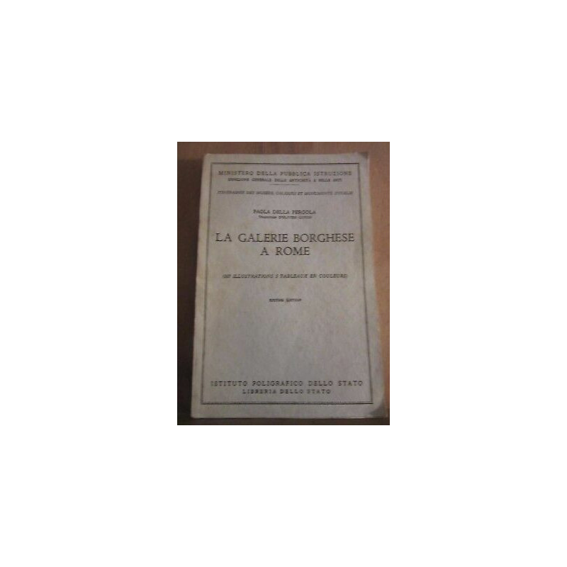 La Galerie Borghese à romeistituto Poligrafico Dello Stato