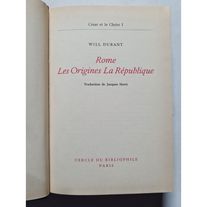 Rome les origines la repulblique