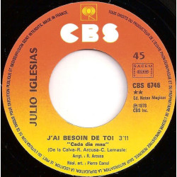 Le Monde Est Fou Le Monde Est Beau / J'ai Besoin De Toi