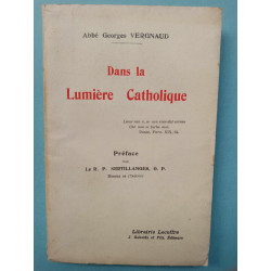 Dans la Lumière Catholique Librairie lecoffre