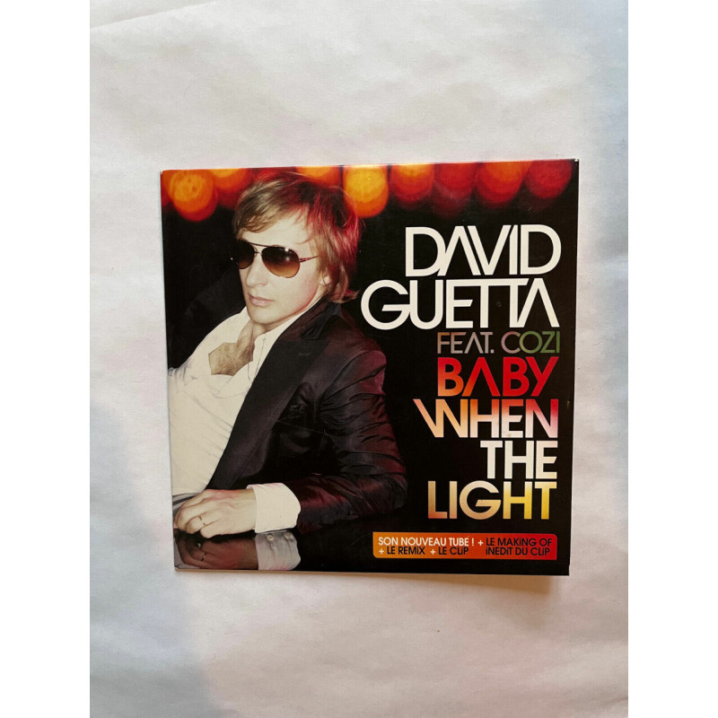 David Guetta feat Cozi Baby when the light CD