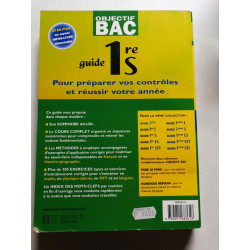 Guide 1ere S. Toutes Les Matieres En Un Seul Volume Et Un Carnet...