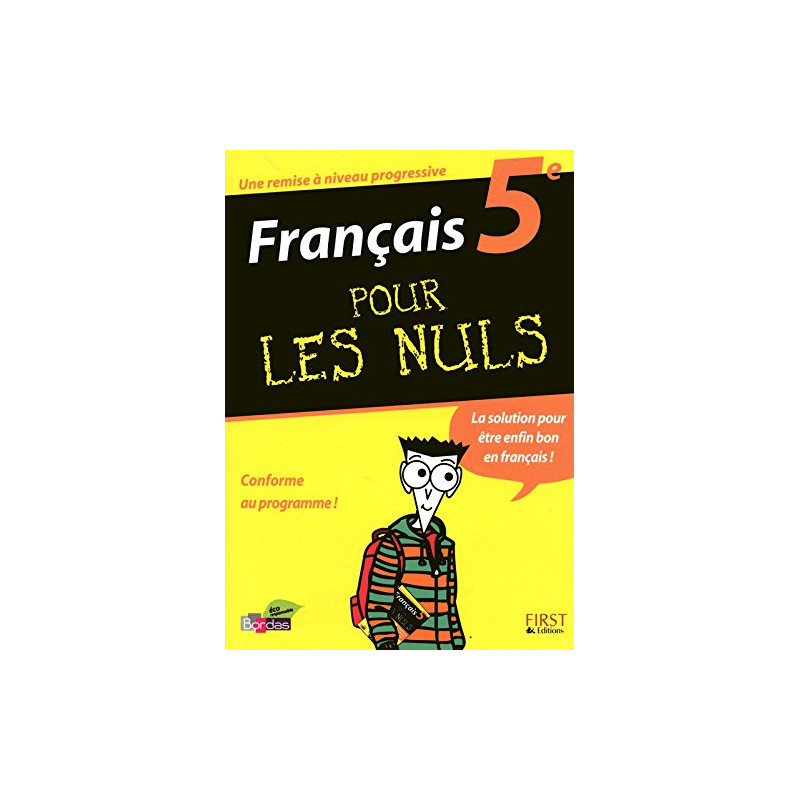 Francais 5e pour les nuls