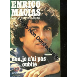 Non je n'ai pas oublié