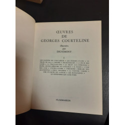 Oeuvres de Georges Courteline Tome 1 - illustrées par Dignimont -...