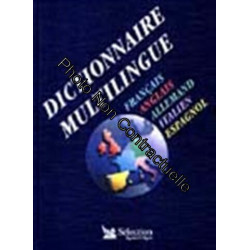 Dictionnaire multilingue : Français anglais allemand italien espagnol