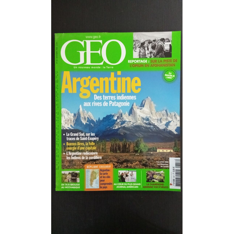 Revue Géo Magazine N° 357