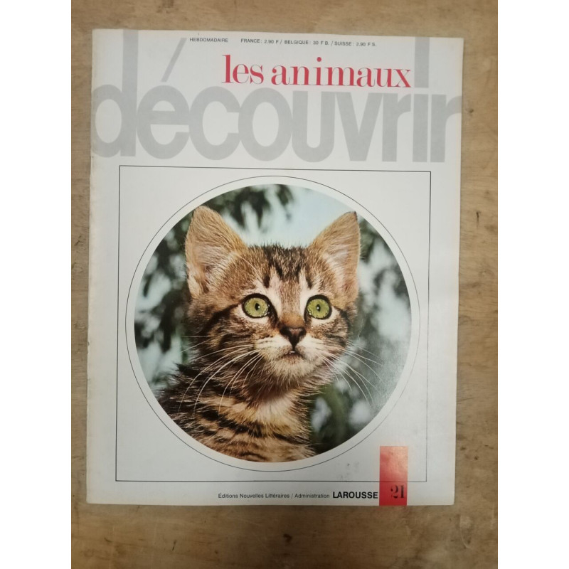 Les animaux découvrir Nº 21
