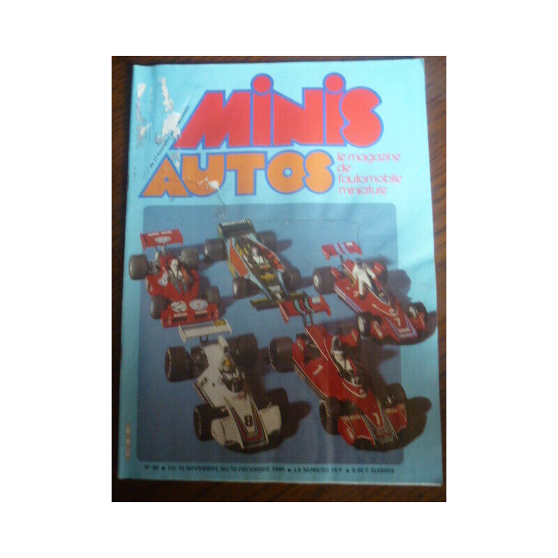 MINIS AUTOS n60 novembredecembre 1980 modélisme