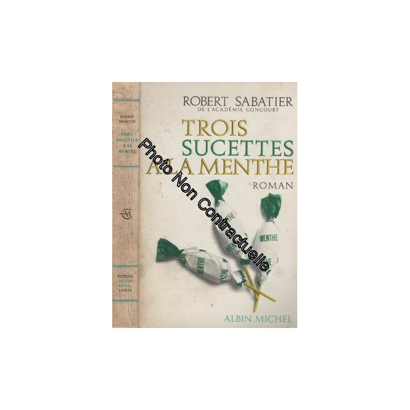 Trois sucettes à la menthe