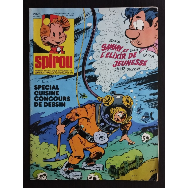Revue Le Journal de Spirou N° 2076