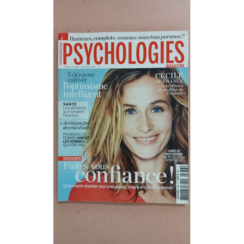 Revue Psychologies N° 336
