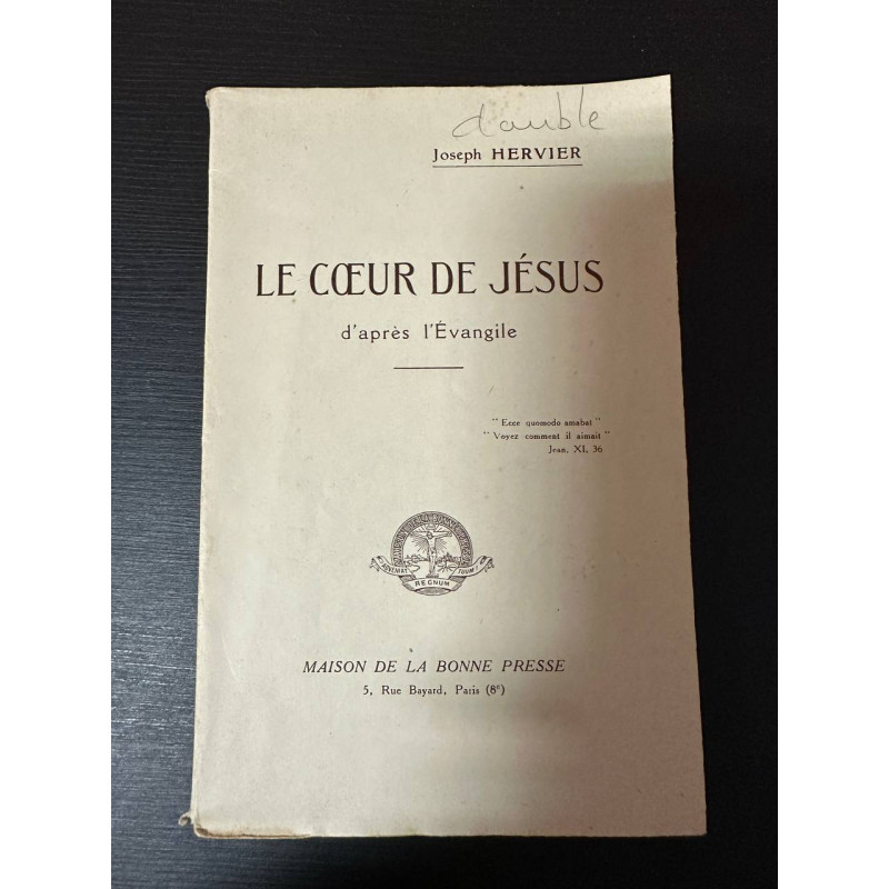 Le coeur de jésus d'après l'évangile