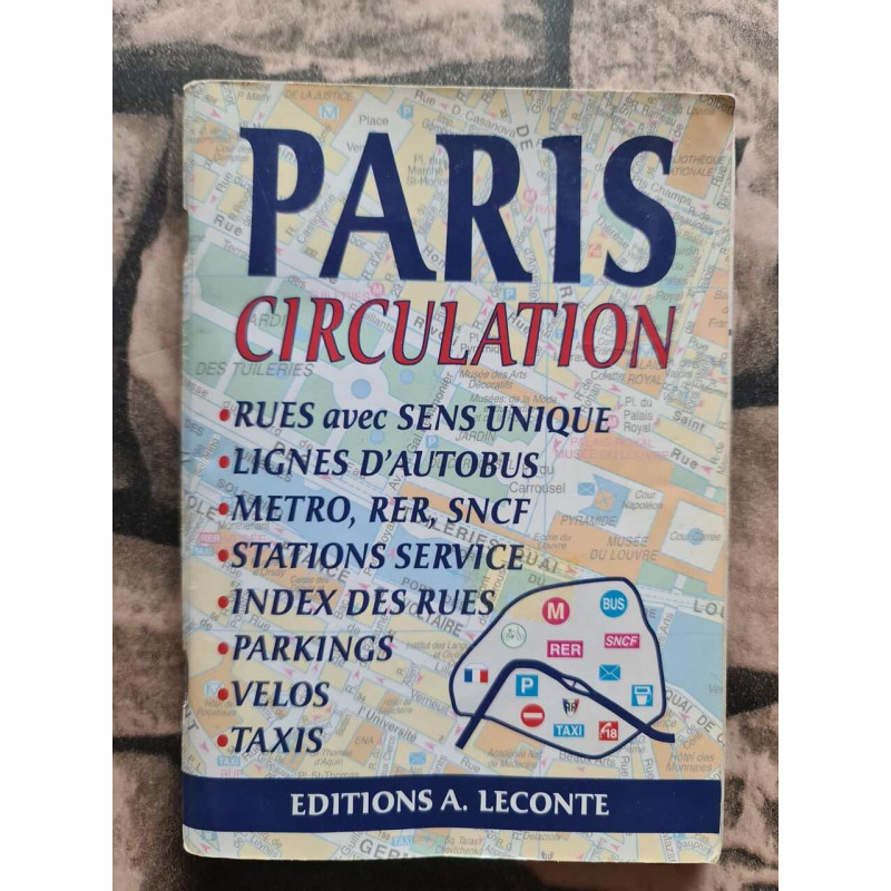 Plan de ville : Paris circulation