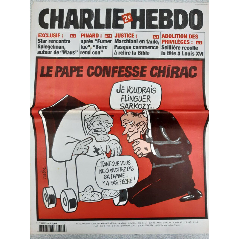Revue Charlie Hebdo n° 634