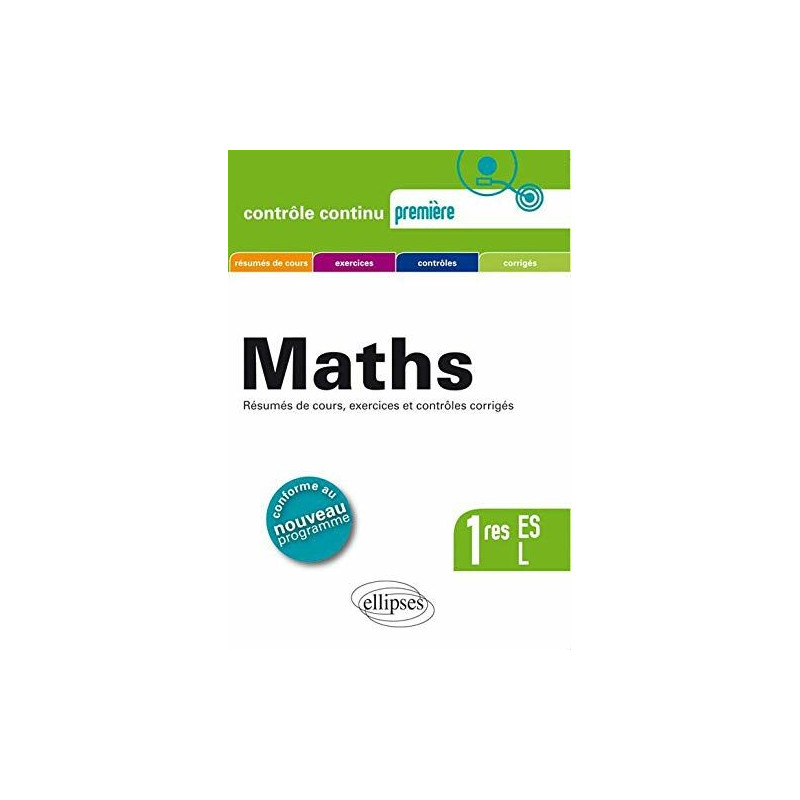 Maths Premières ES et L Conforme au Programme 2011