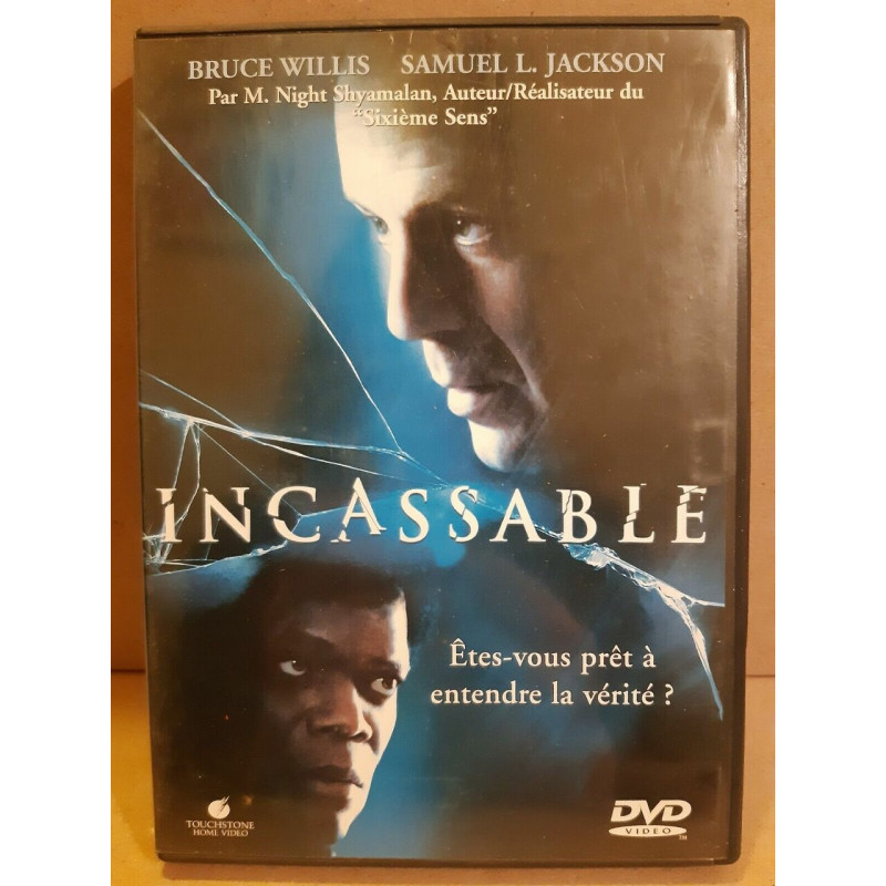 Incassable Bruce Willis Samuel l. Jackson DVD